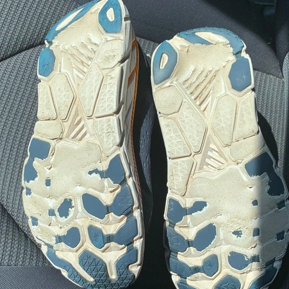 Hoka Clifton 7 Navy Blue Running Training Shoes Sz 9 Athleisure Comfortable - Picture 8 of 11